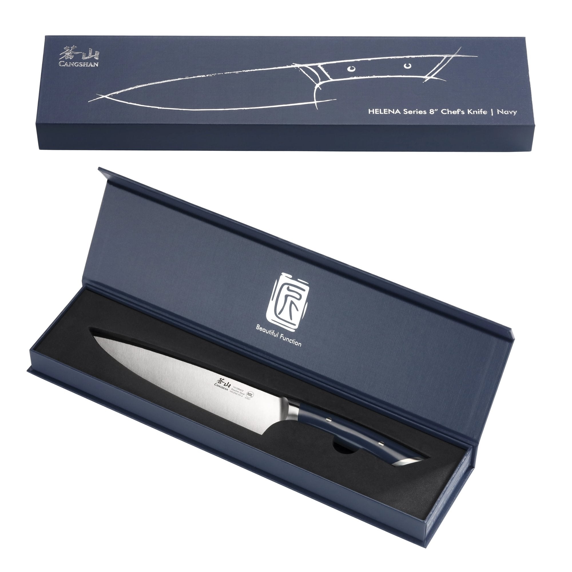 Cangshan 505651 HELENA Series 8-Inch Chef’s Knife