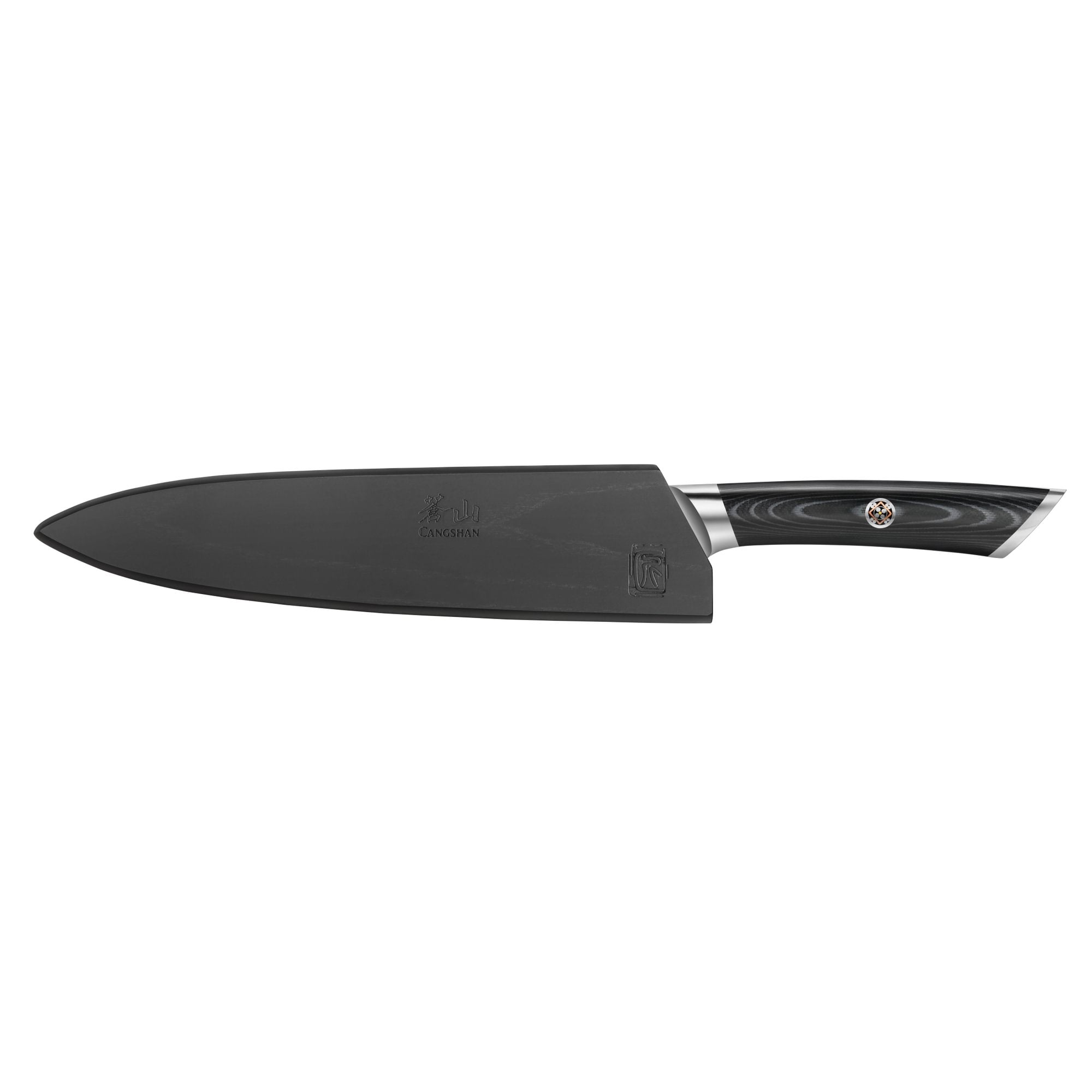 Cangshan 504227 KURO Series 8-Inch Carving and Sashimi Knife