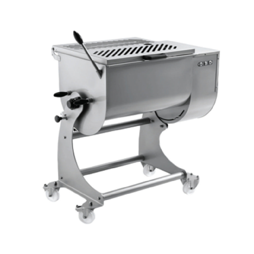 Omcan 37451 Electric Meat Mixer 43 Inch with 120 kg Capacity Floor Model
