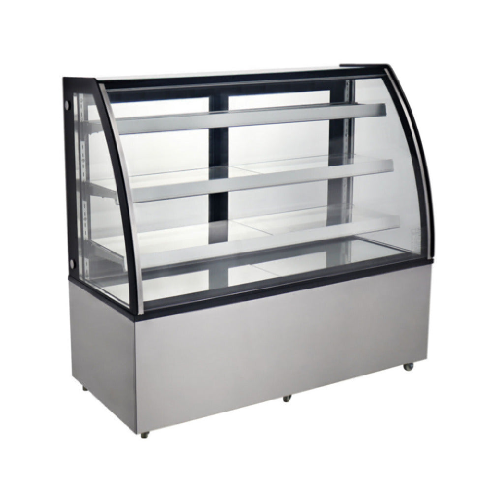 Omcan 44503 60 Inch Refrigerated Display Case 18.89 Cu Ft Floor Model