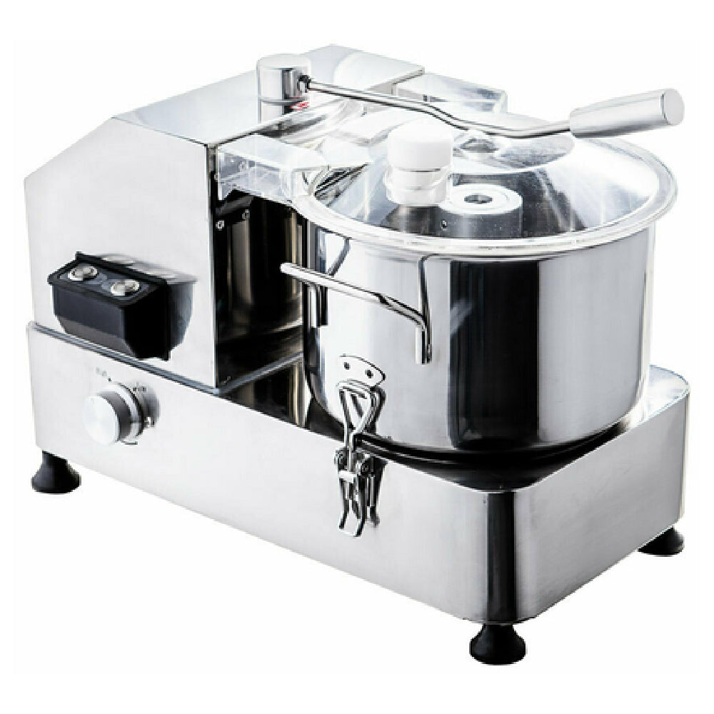 Omcan 23545 11 Inch Bowl Food Processor Electric Variable Speed Stainless Steel