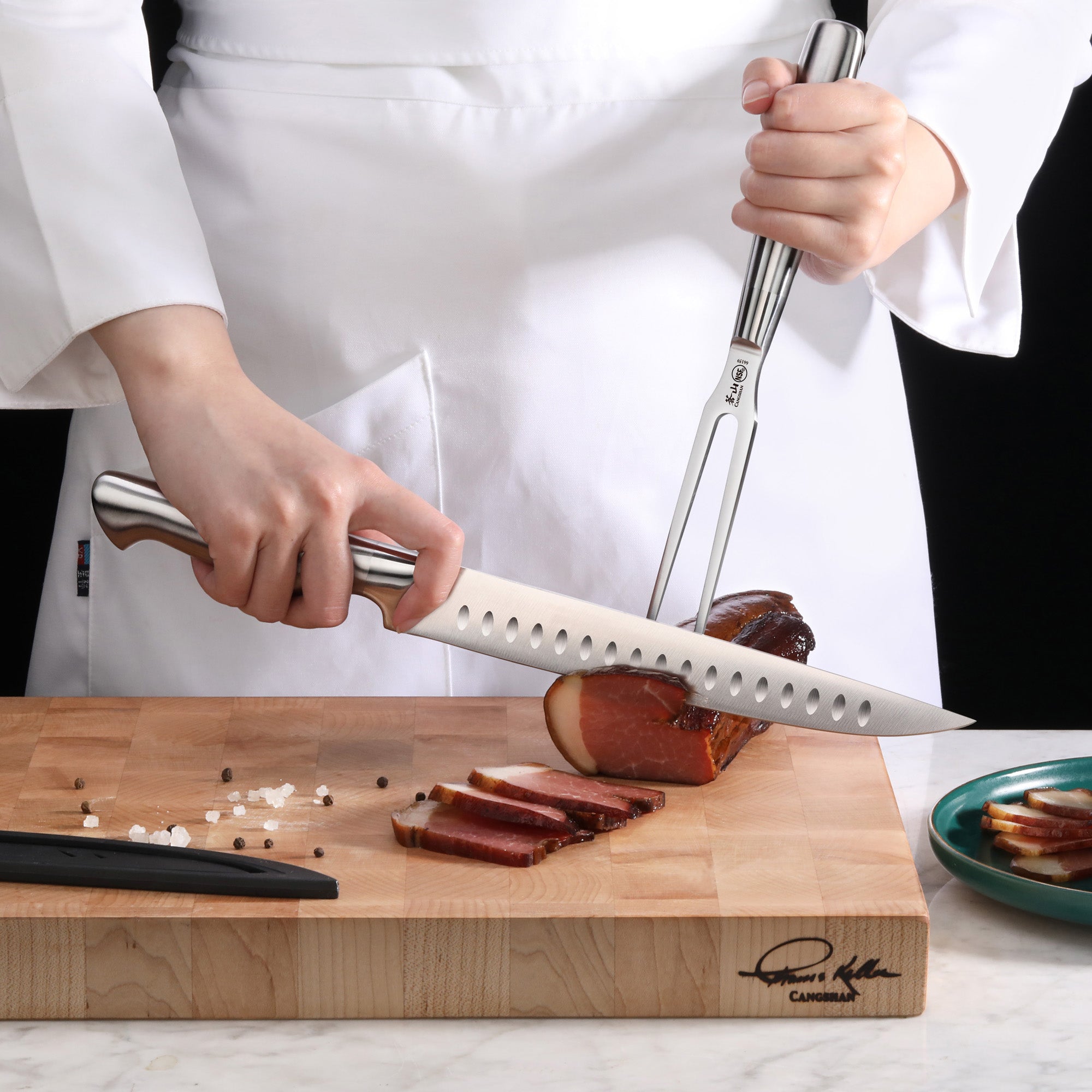 Cangshan 1027198 SANFORD Series 2-Piece Carving Set
