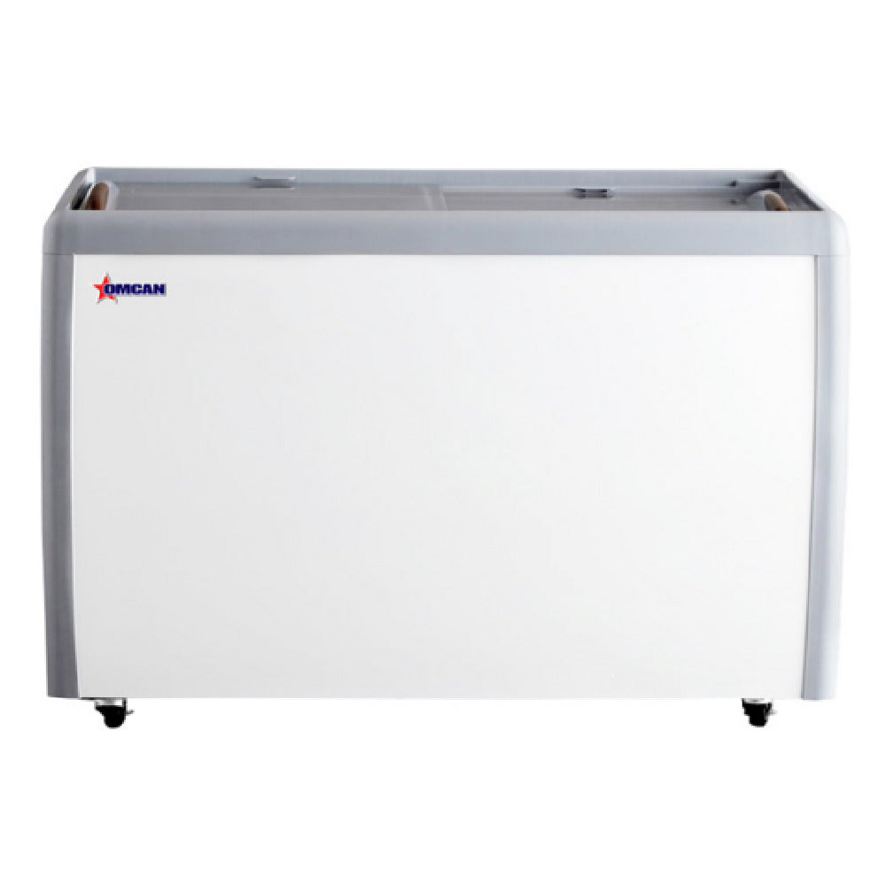 Omcan 46495 60 Inch Ice Cream Display Chest Freezer 16.6 Cu. Ft. Capacity
