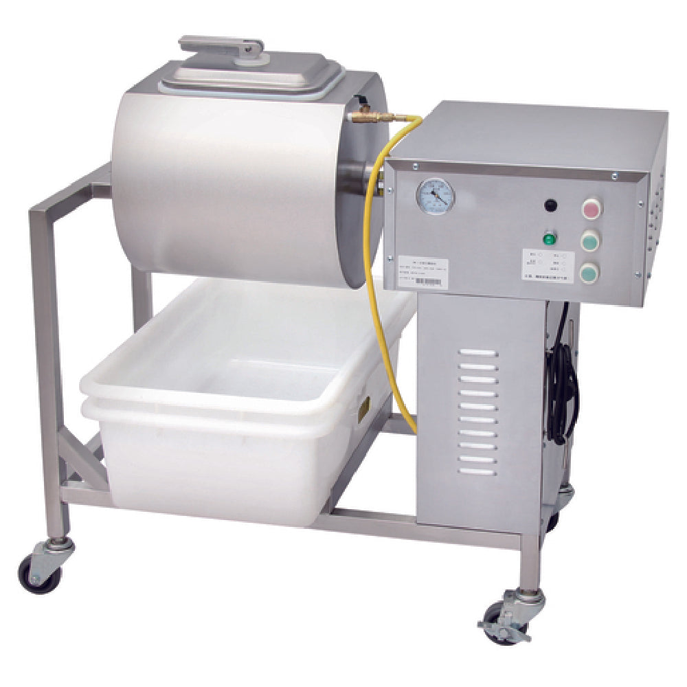 Omcan 41514 39 Inch Electric Vacuum Meat Marinator Floor Model Stainless Steel