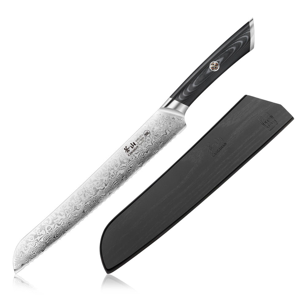 Cangshan 504241 KURO Series 9-Inch Bread Knife