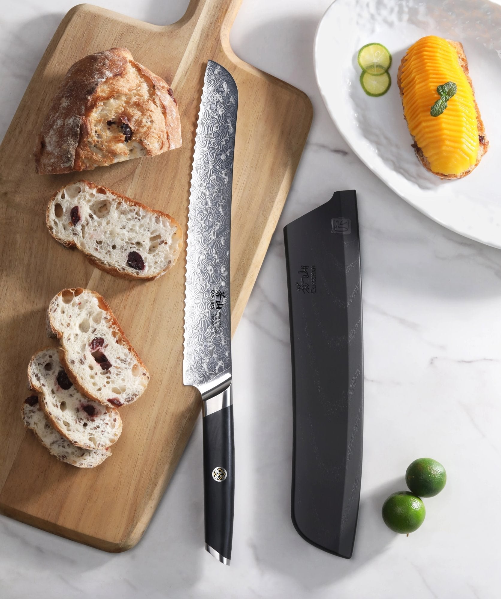 Cangshan 10302403 AIRA Series 9-Inch Bread Knife