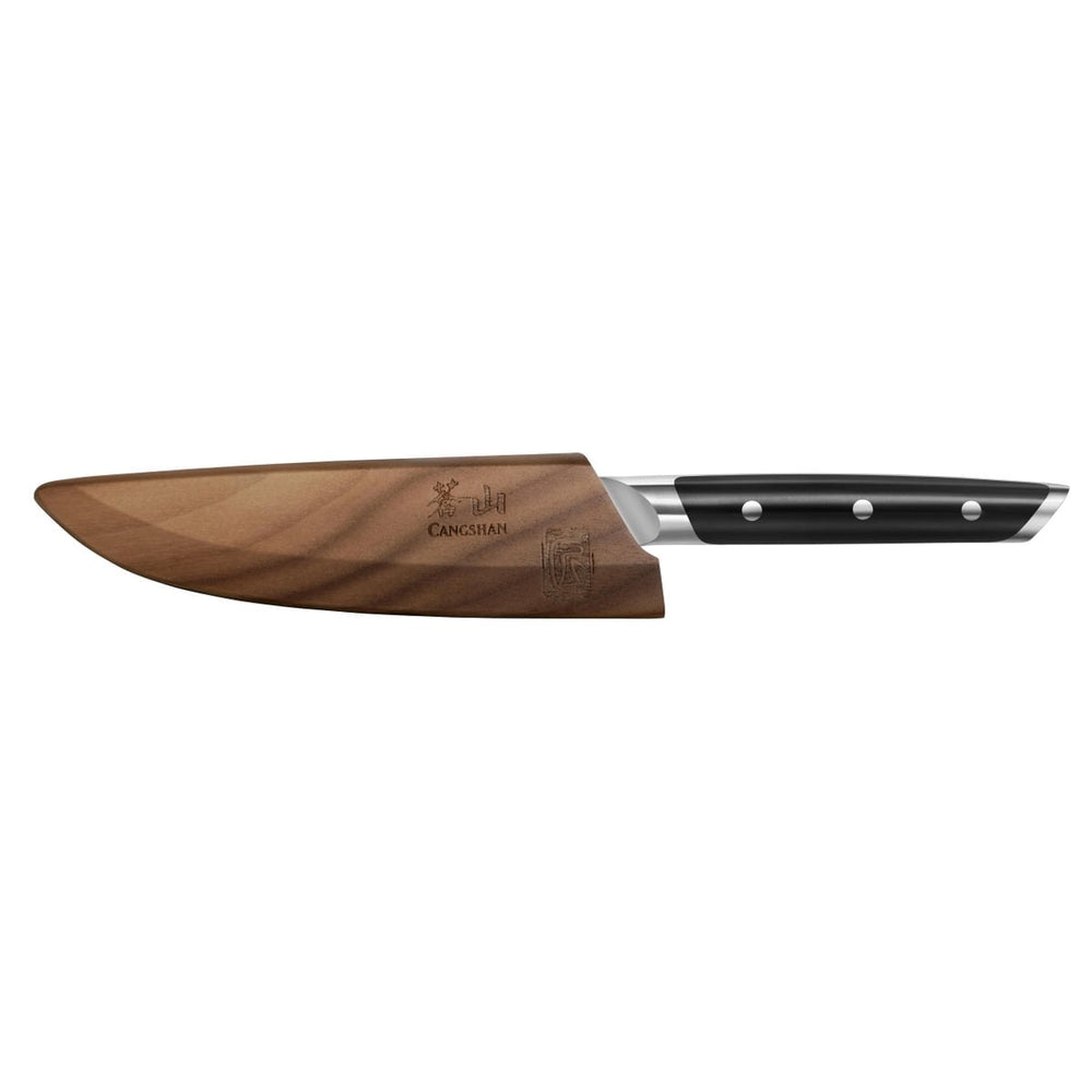 Cangshan 10301852 AKKA Series 5-Inch Serrated Utility Knife
