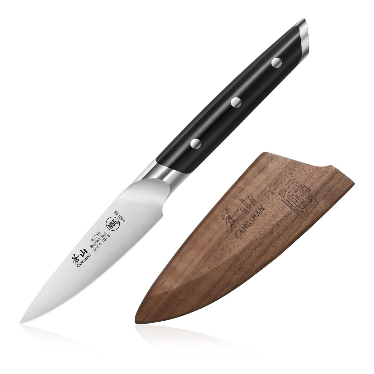 Cangshan 10301853 AKKA Series 3.5-inch Paring Knife