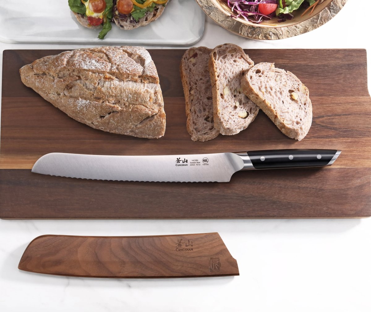 Cangshan 10301839 AKKA Series 9-Inch Bread Knife