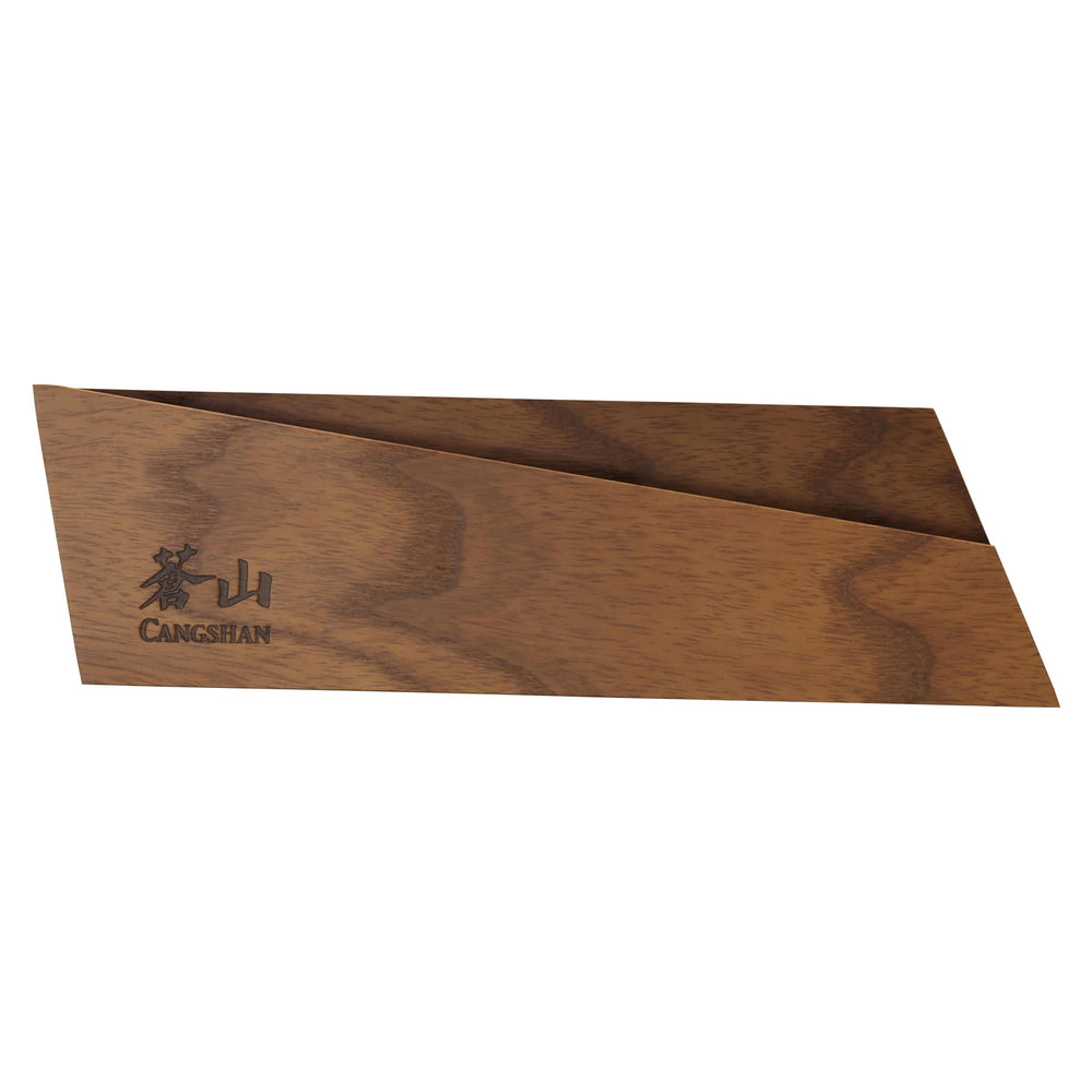 Cangshan 503954 Ash Wood Magnetic Knife Sheath for 6" Chef's/6" Boning/5" Santoku/5"