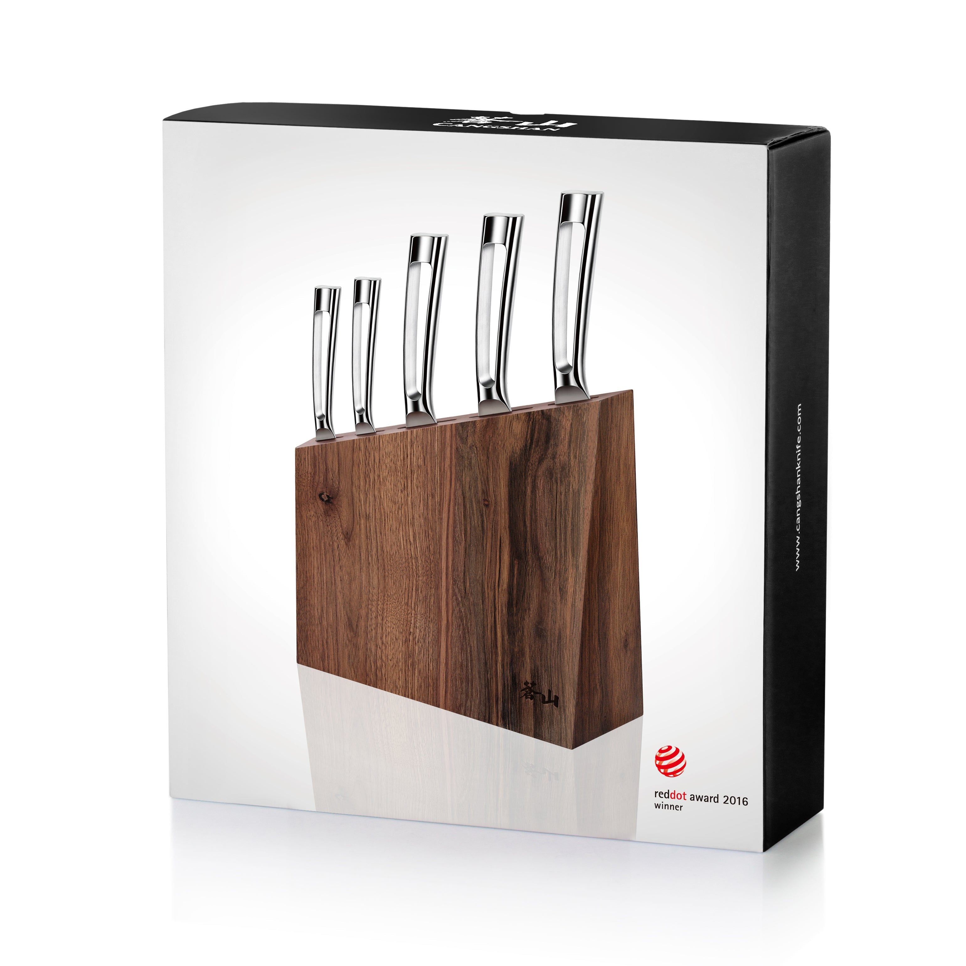 Cangshan 61017 N1 Series 6-Piece Knife Block Set