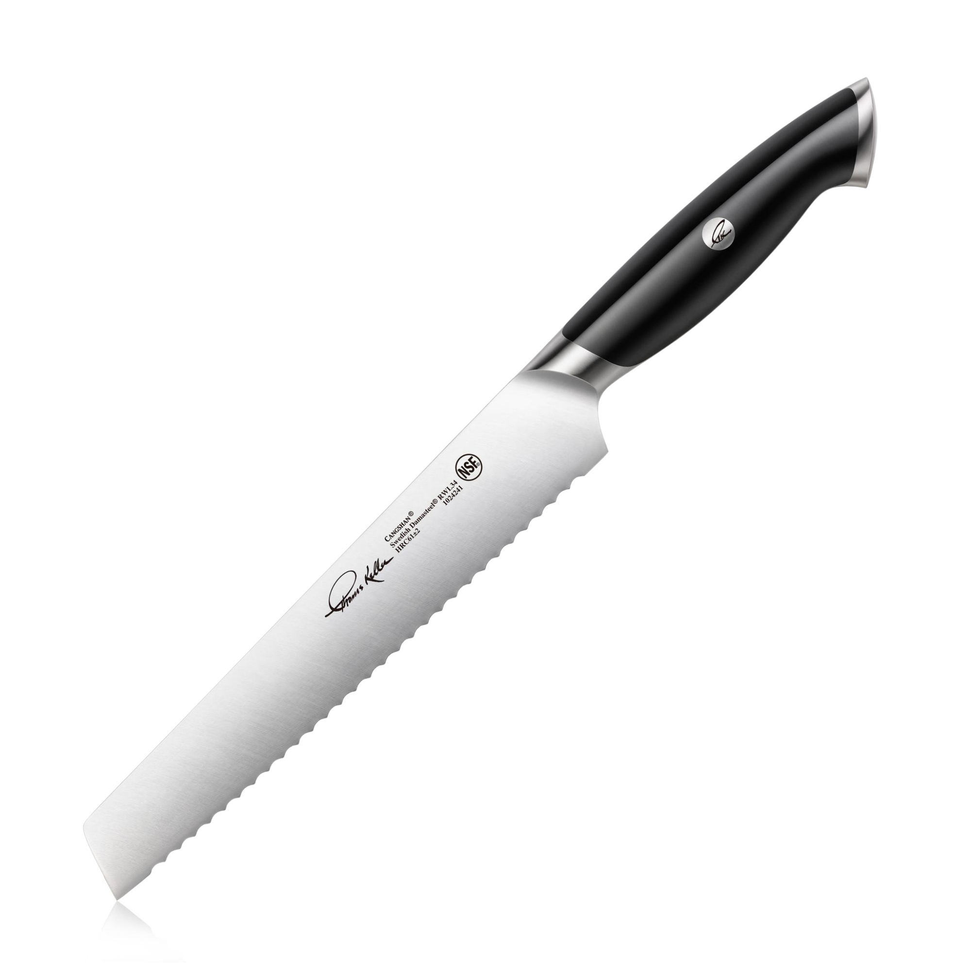 Cangshan 1025453 Thomas Keller Signature Collection 8-Inch Bread Knife - White