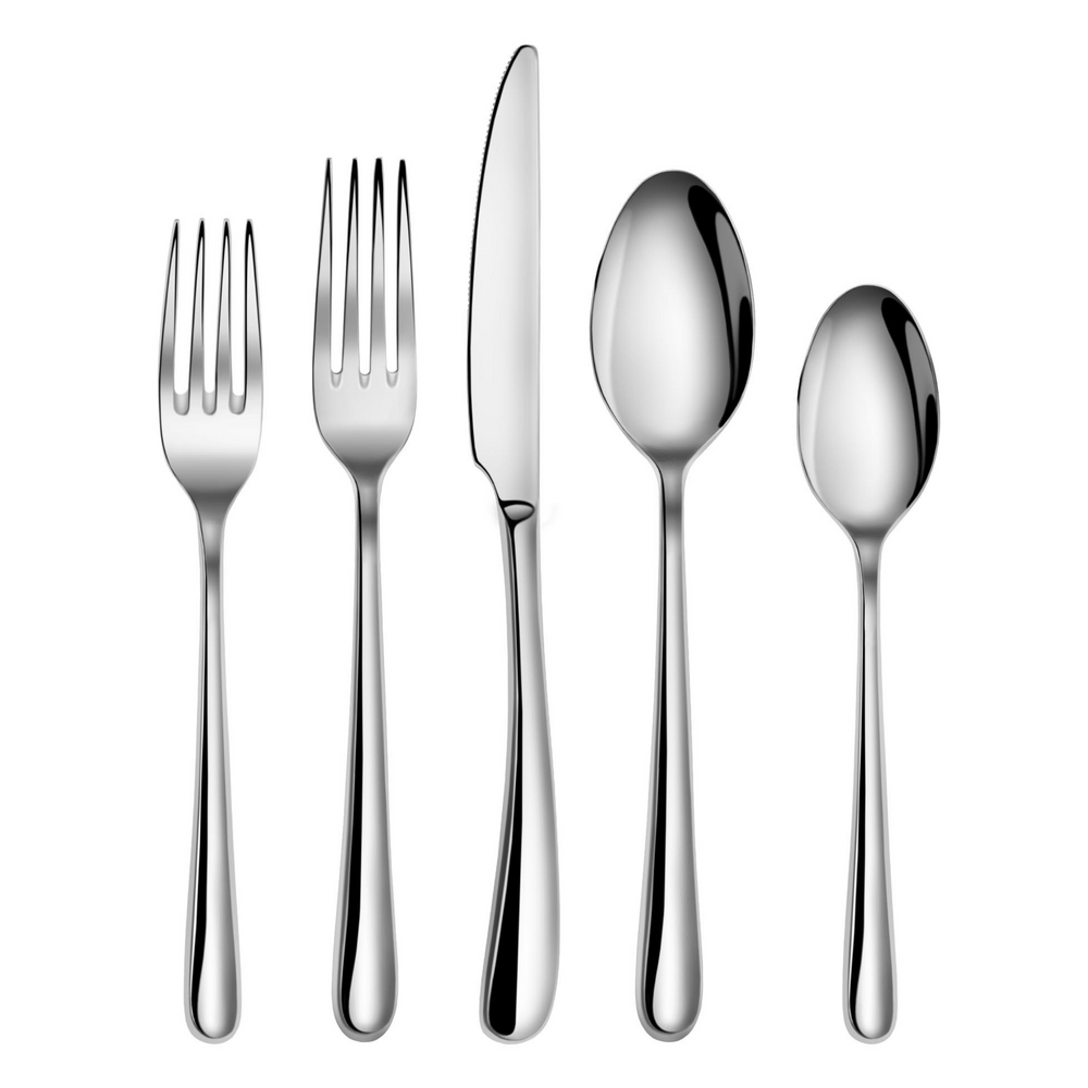 Cangshan 1027013 RAIN II Series 20-Piece Forged Flatware Set