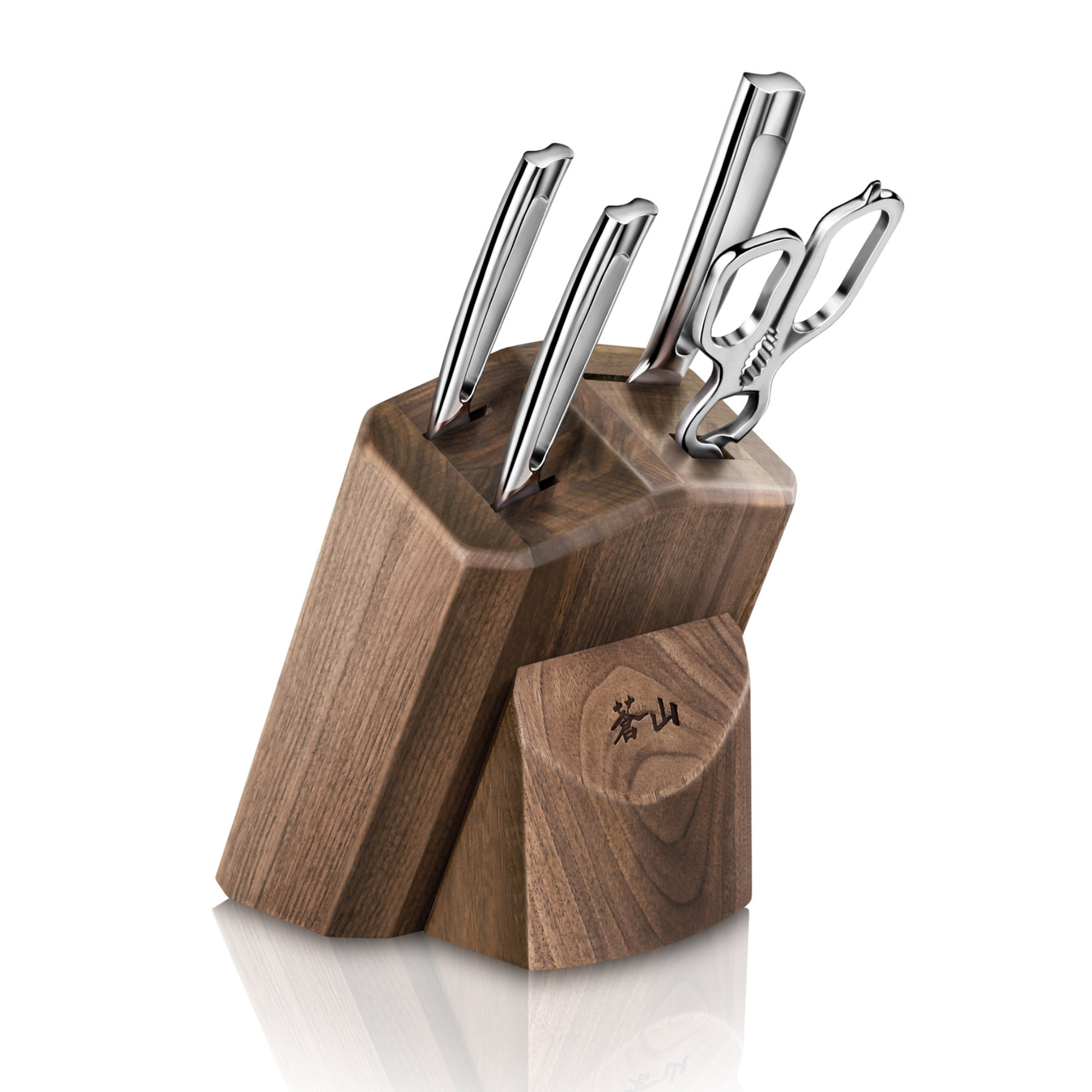 Cangshan 1022605 N1 Series 5-Piece Starter Knife Block Set