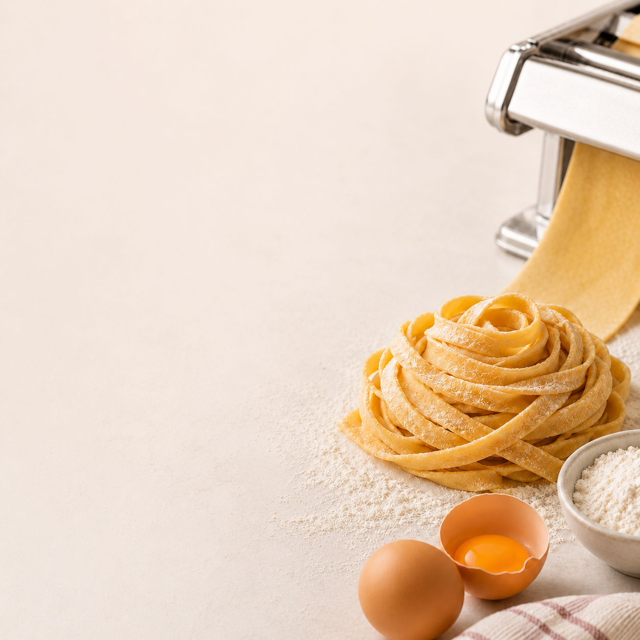 Pasta Making with the Girls