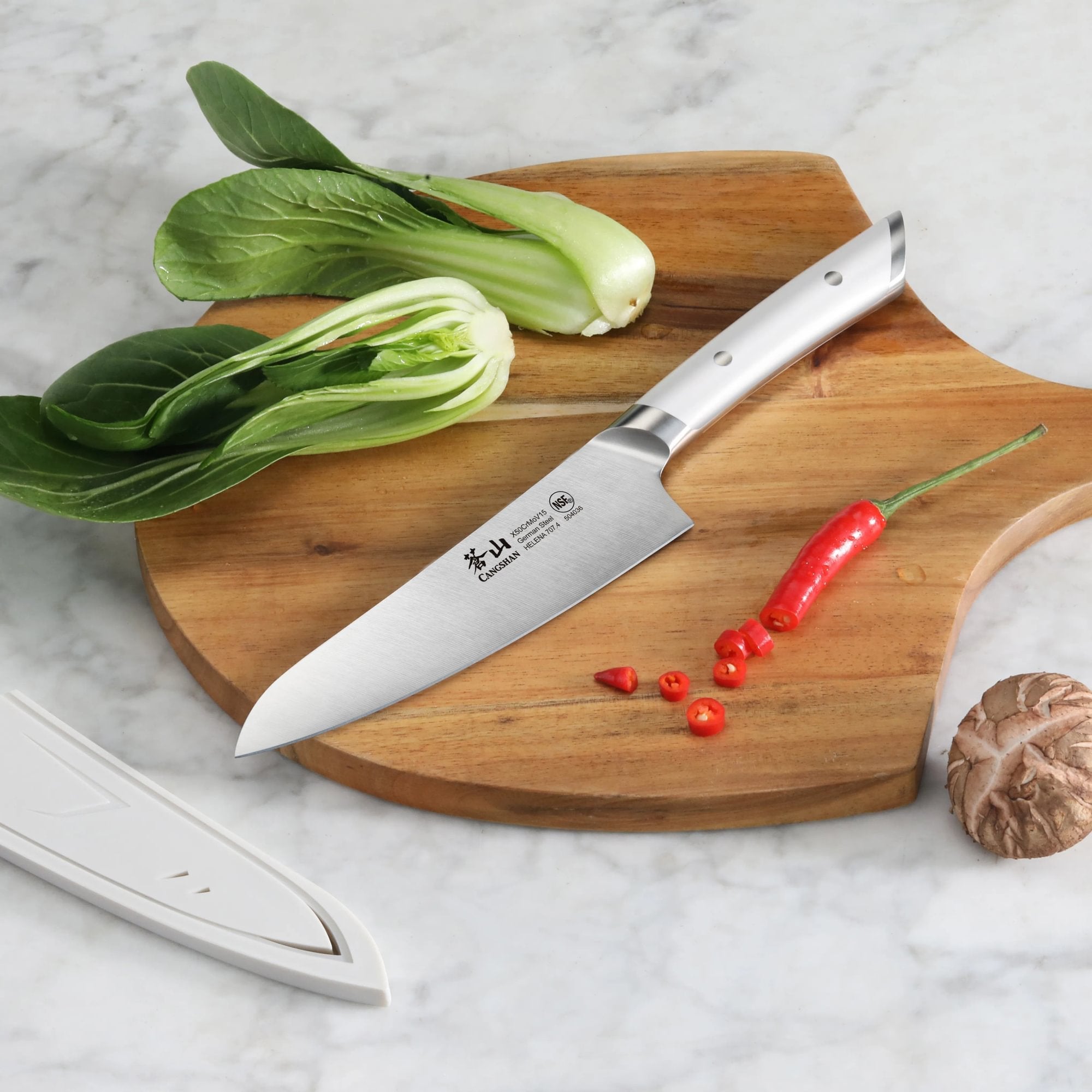 Cangshan 504142 HELENA Series 5.5-Inch Prep Utility Knife - Navy