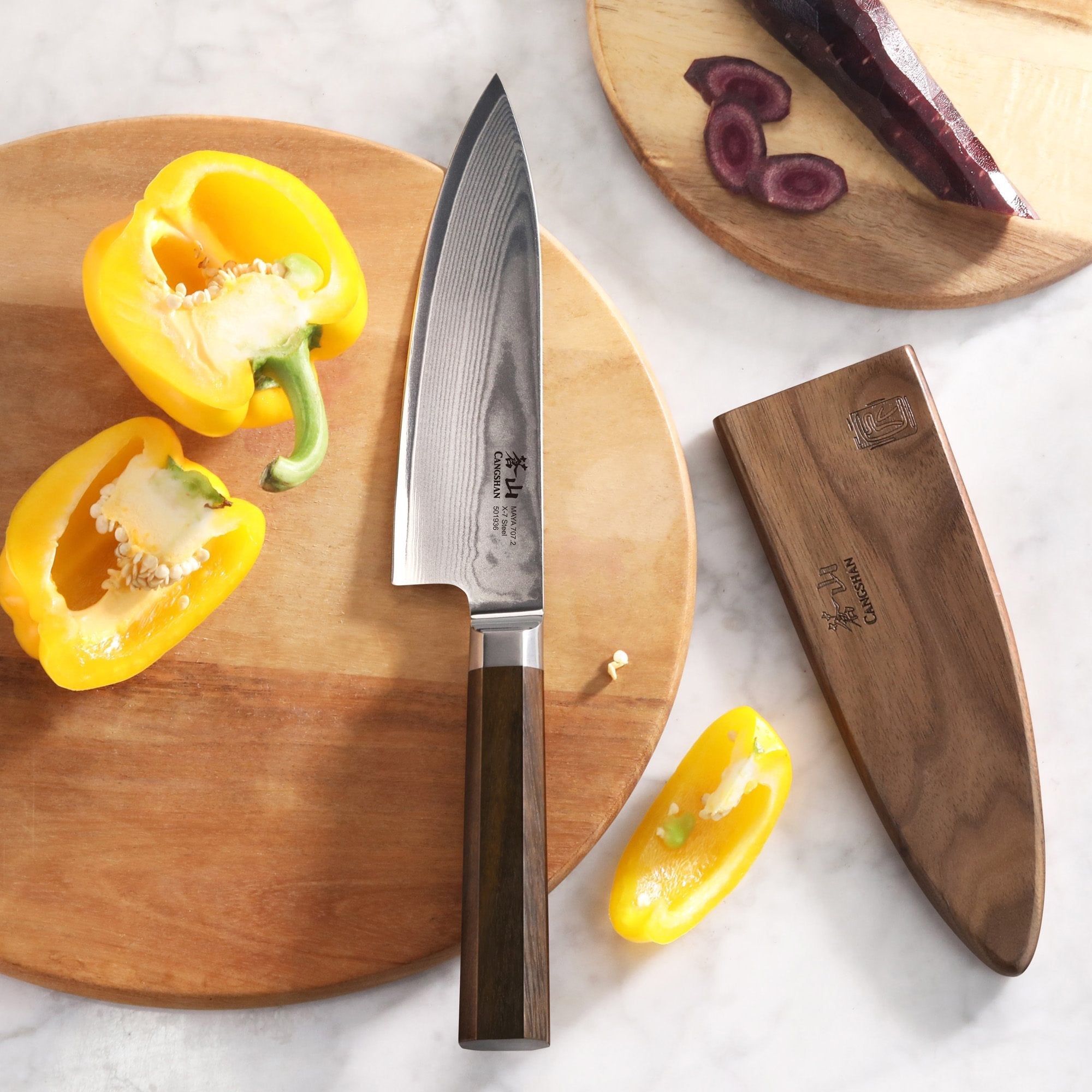 Cangshan 501936 MAYA Series 6-Inch Chef’s Knife