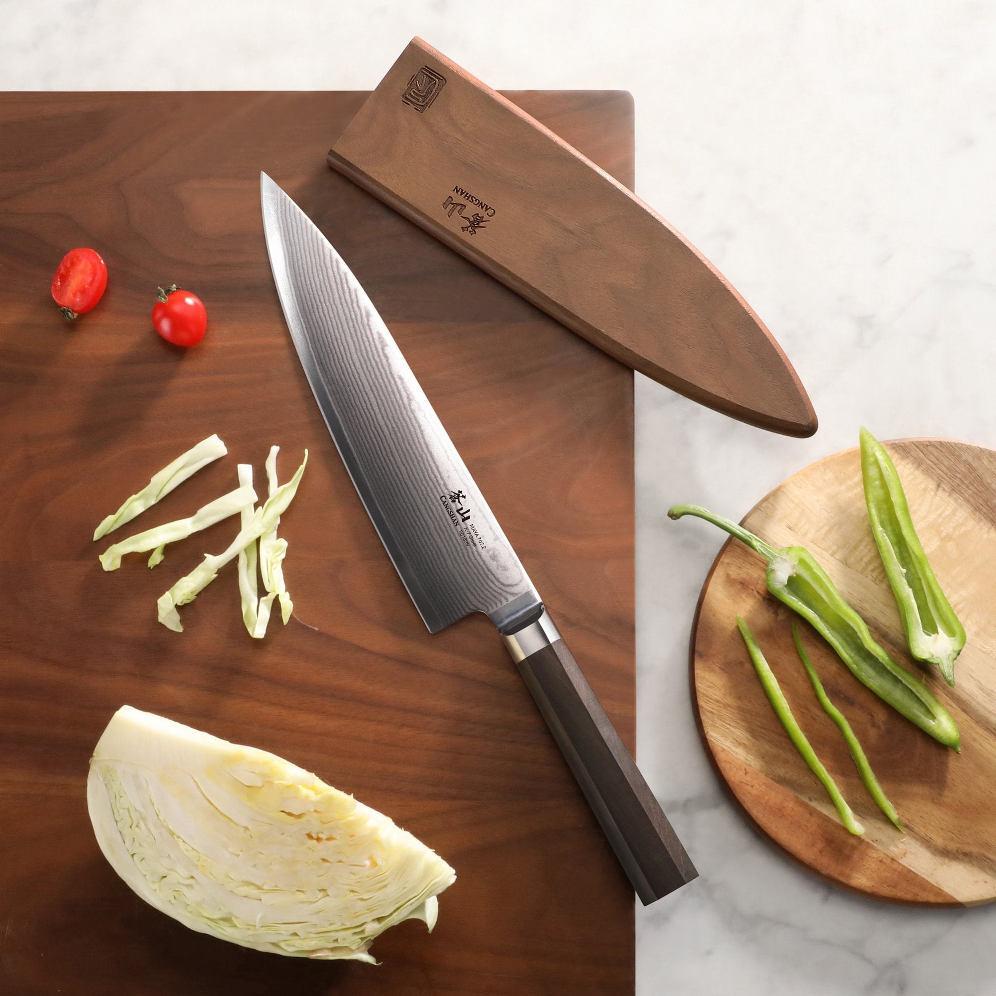 Cangshan 501899 MAYA Series 8-Inch Chef’s Knife