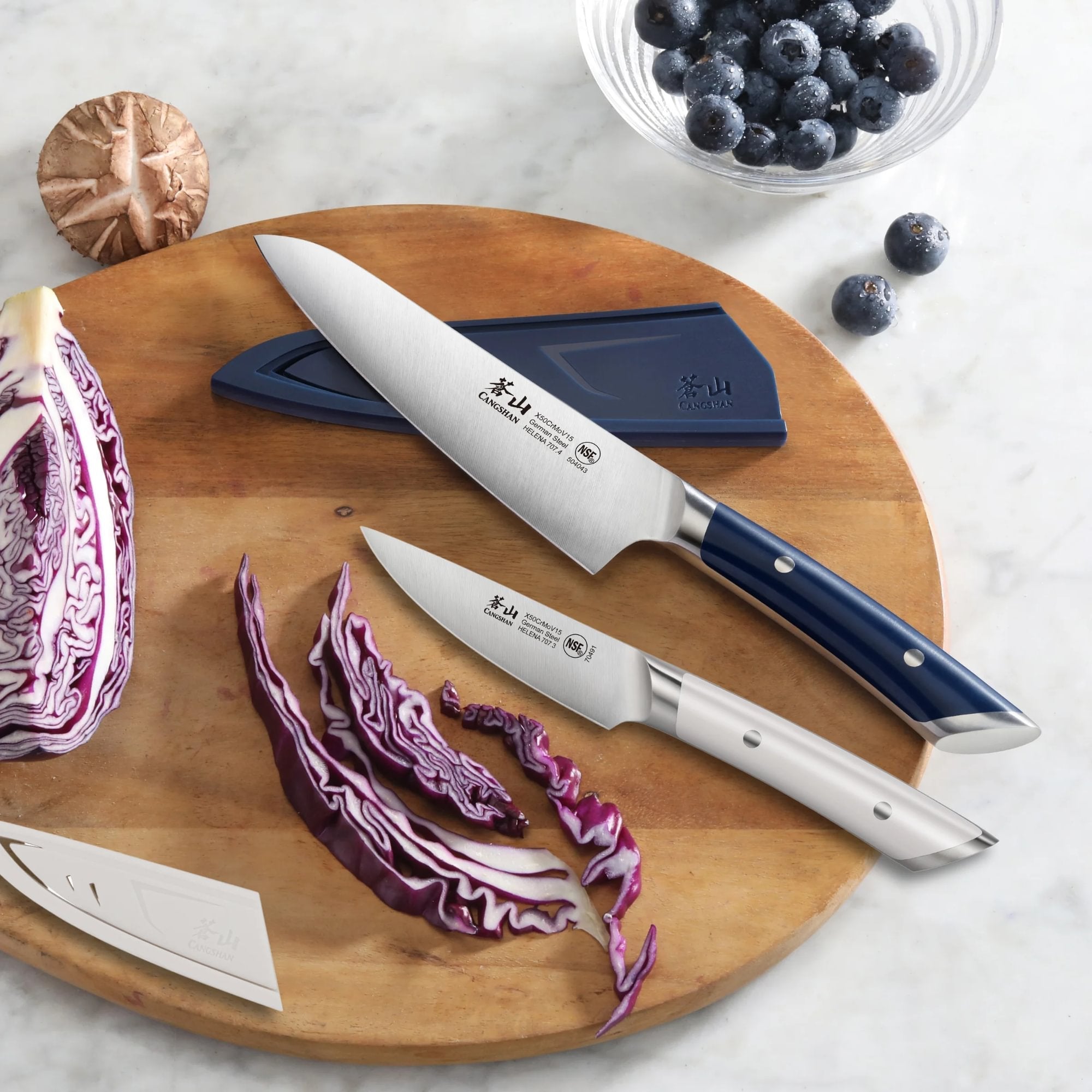Cangshan 505446 HELENA Series 2-Piece Starter Knife Set