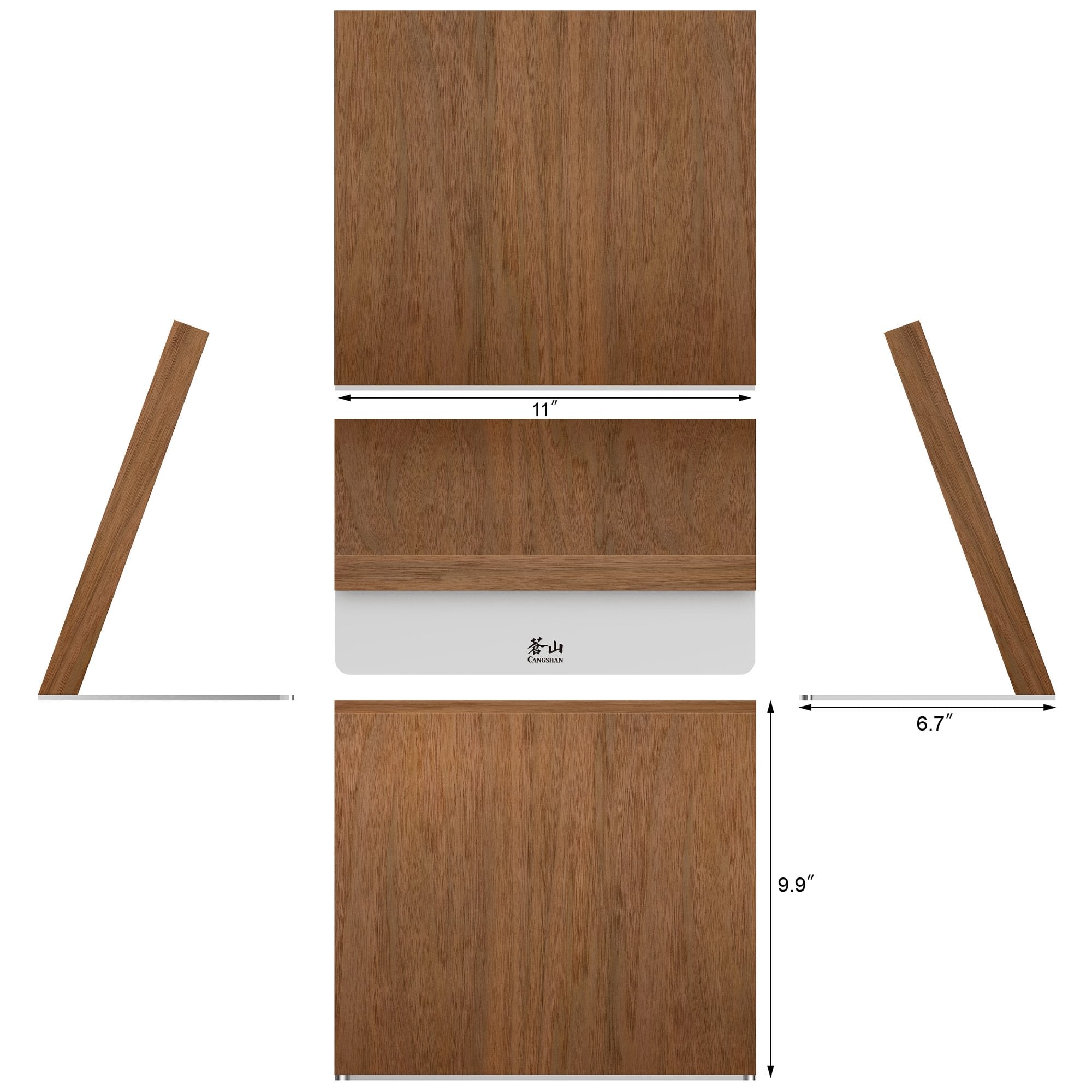 Cangshan 503824 Magnetic HUA Blocks (Maple or Acacia)