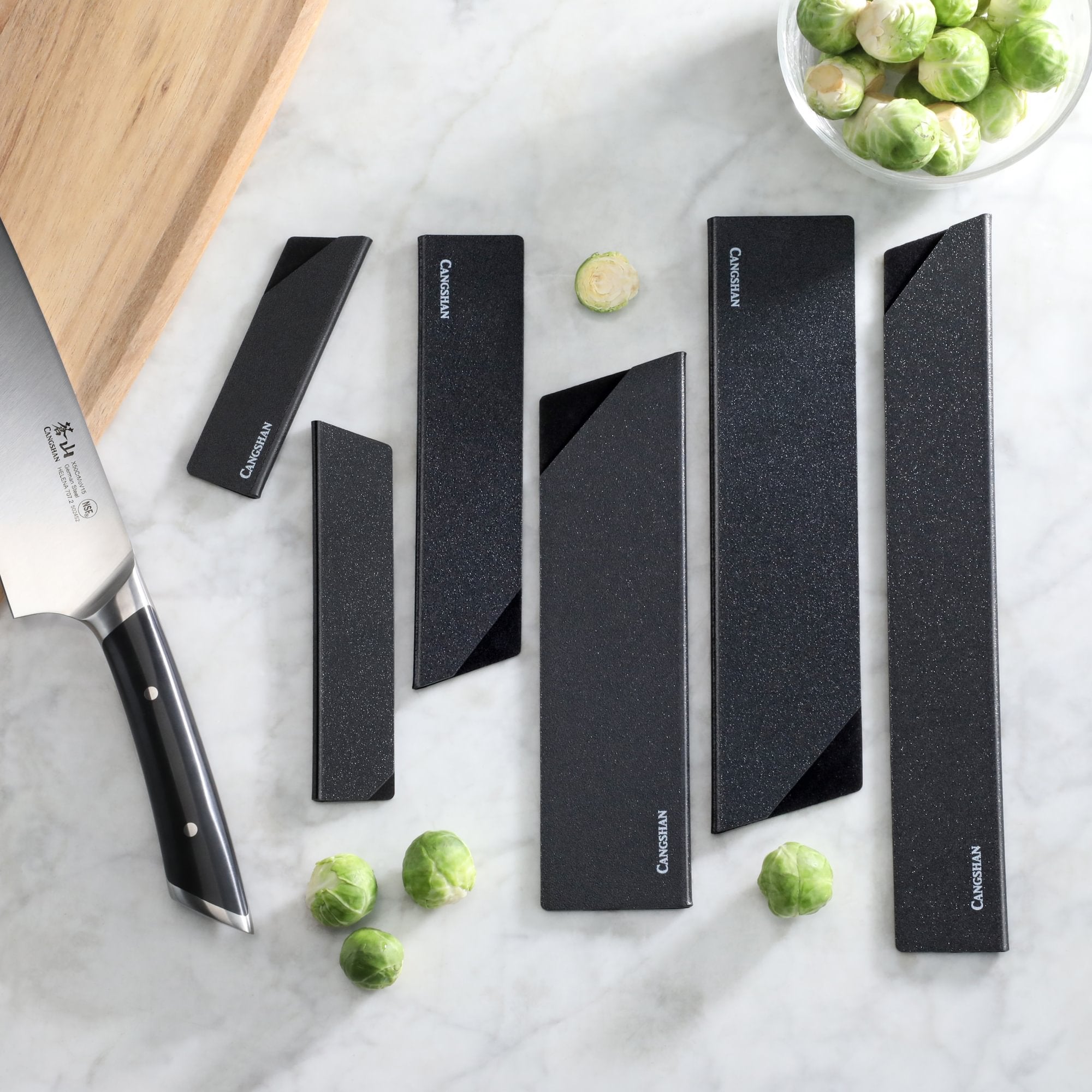 Cangshan 503633 6-Piece Knife Edge Guard Set