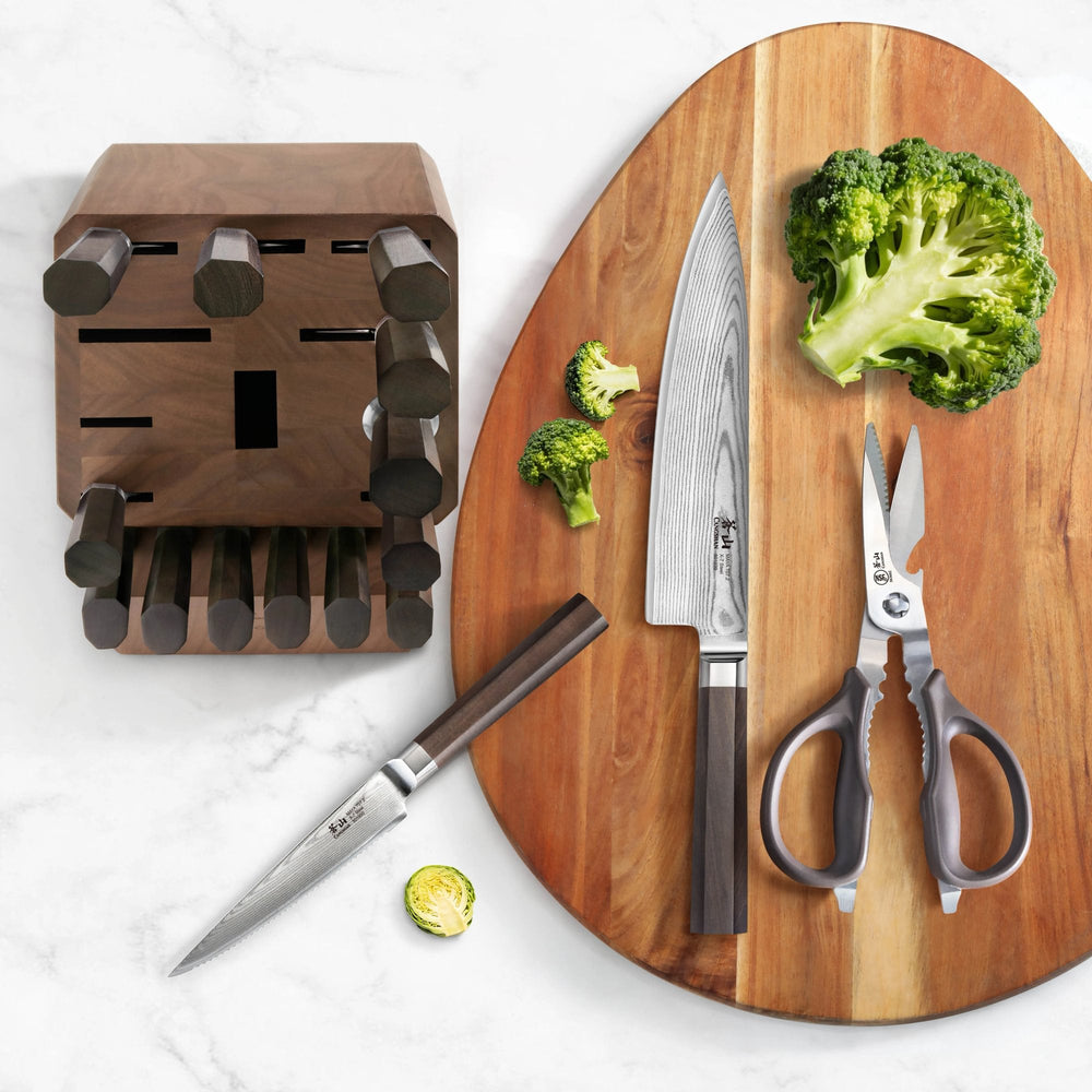 Cangshan 10301984 MAYA Series 17-Piece Knife Block Set