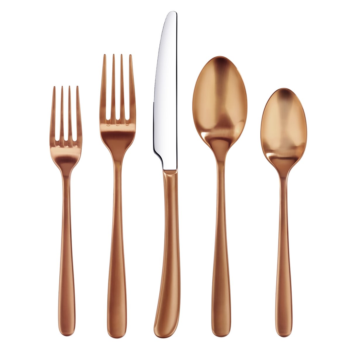 Cangshan 10301436 RAIN II Series 20-Piece Forged Flatware Set