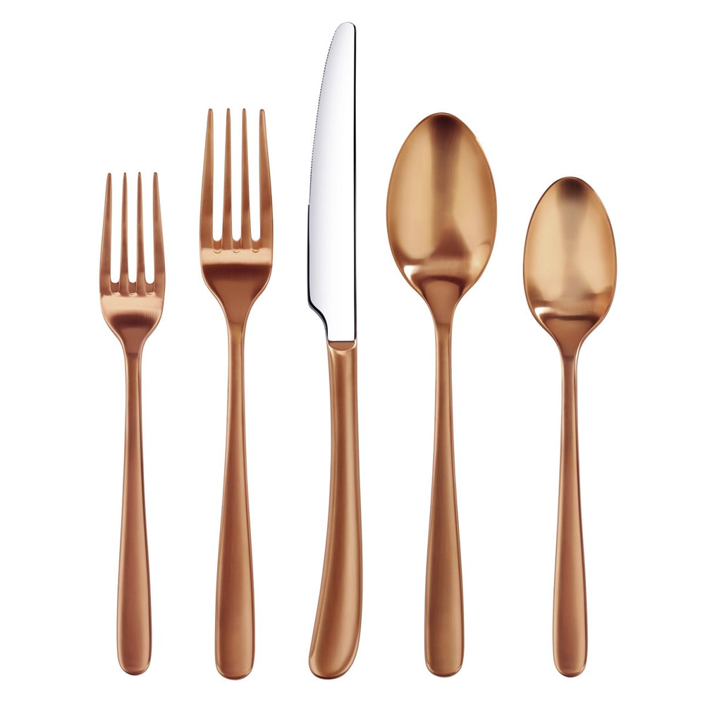 Cangshan 10301436 RAIN II Series 20-Piece Forged Flatware Set