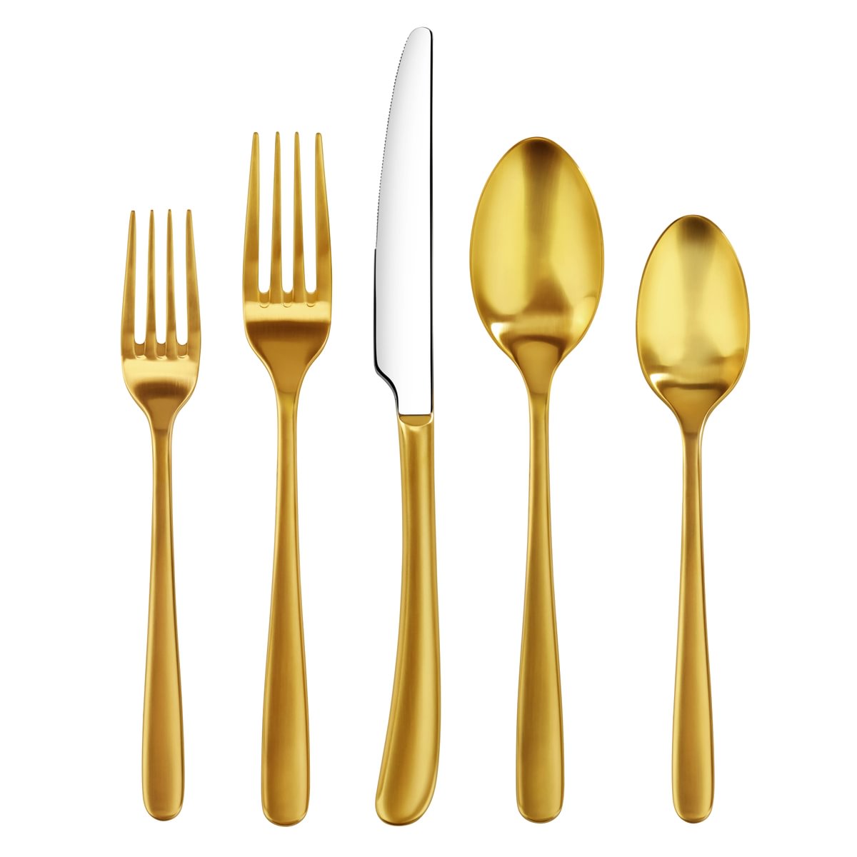 Cangshan 10301438 RAIN II Series 20-Piece Forged Flatware Set