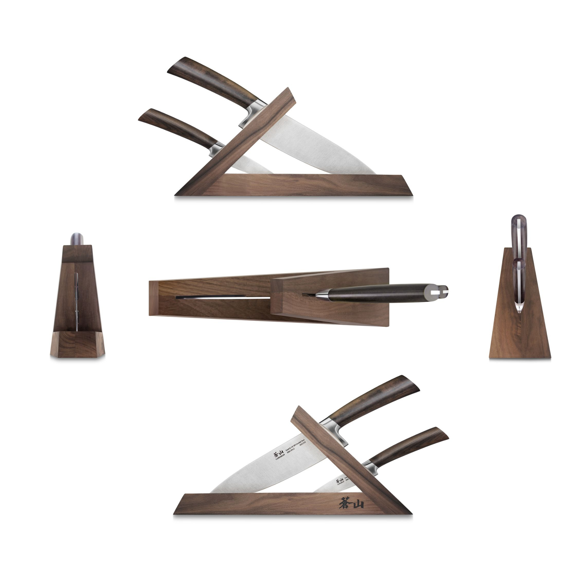 Cangshan 1021356 TA Series 3-Piece TAI Knife Block Set