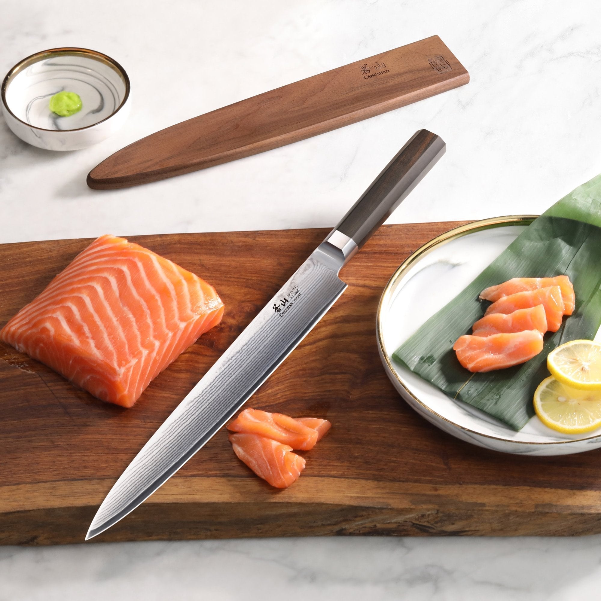 Cangshan 501844 MAYA Series 10-Inch Sashimi Knife