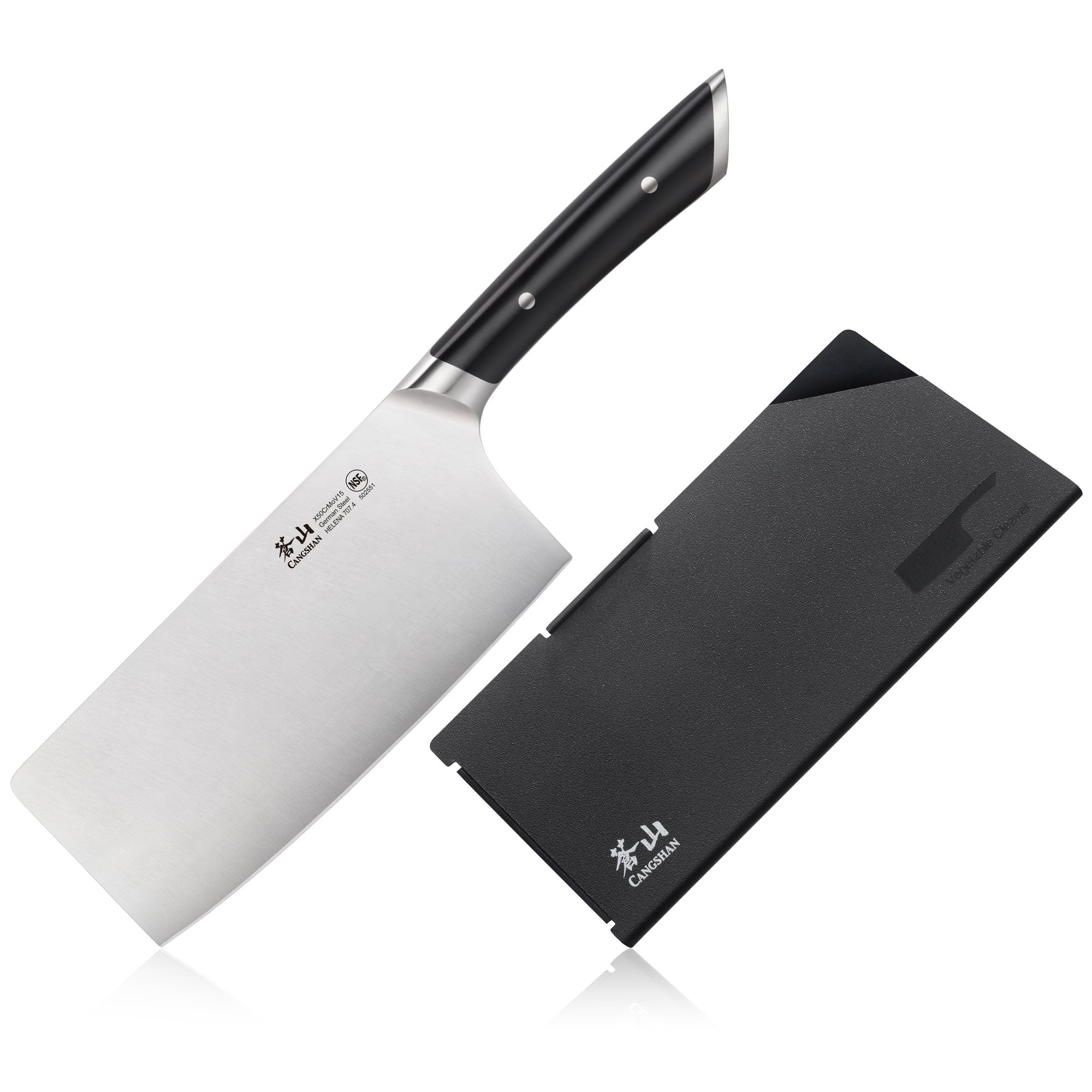 Cangshan 502551 HELENA Series 7-Inch Vegetable Cleaver