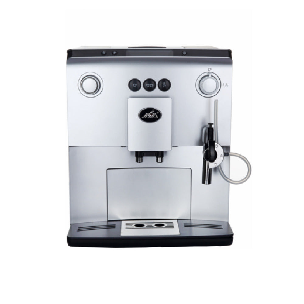 Omcan 44602 11 Inch Espresso Machine 2 Group Automatic with Milk Frother