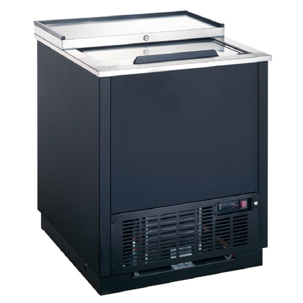 Omcan 50073 26 Inch Glass and Plate Chiller 150 Liter Bottom Mount Refrigeration