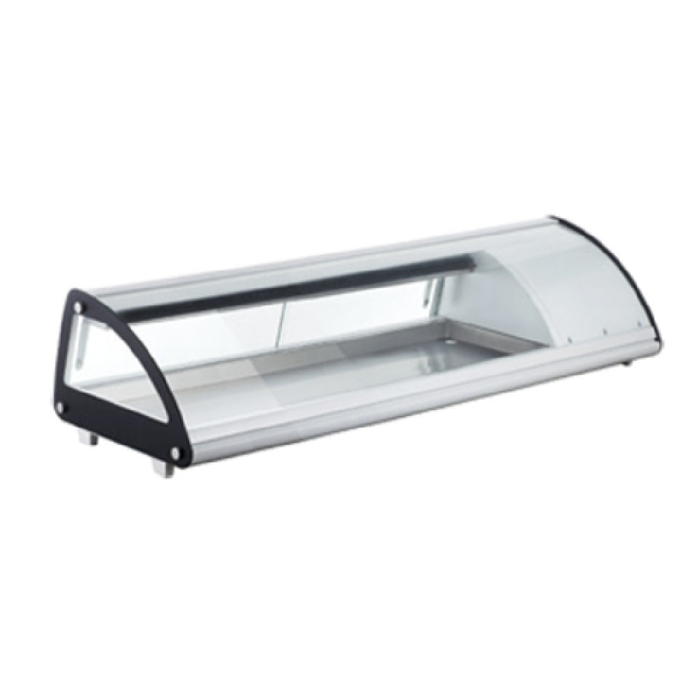 Omcan 43224 51 Inch Sushi Display Case Refrigerated Countertop 1.84 cu.ft