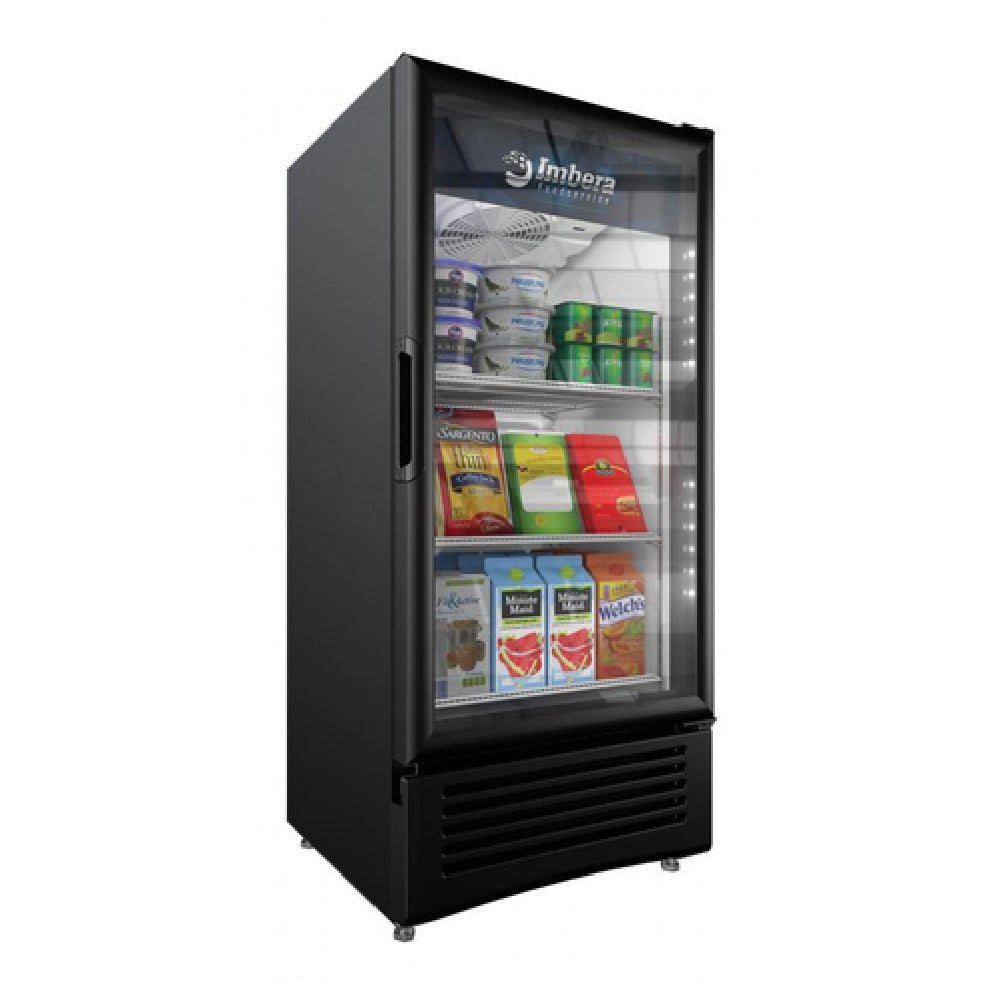 Omcan 41216 24 Inch Refrigerated Display Merchandiser 8.9 cu ft with Glass Door ENERGY STAR®