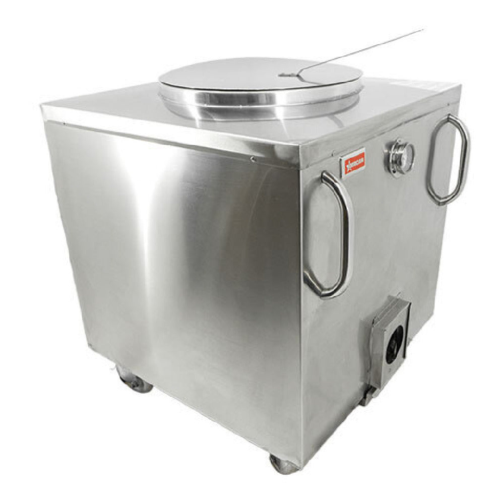Omcan 47439 28 Inch Tandoor Clay Oven Charcoal with Accessories