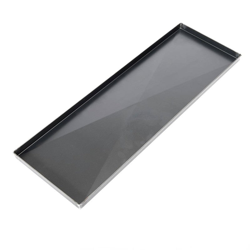 Linea Dori 3000 srl 8506 Rectangular blue metal baking tray with diamond cross