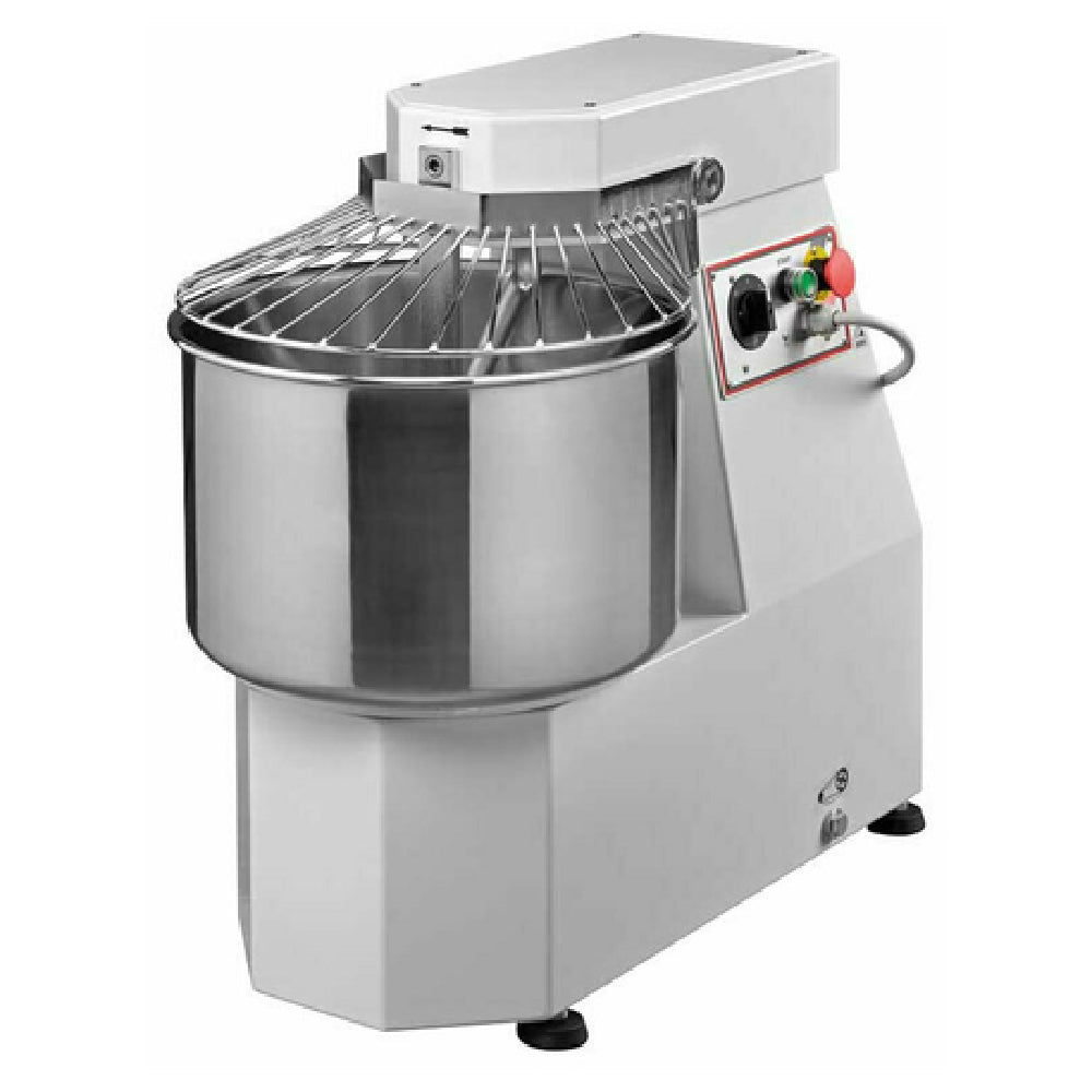 Omcan 13163 15 Inch Electric Spiral Dough Mixer with 40 lb Capacity