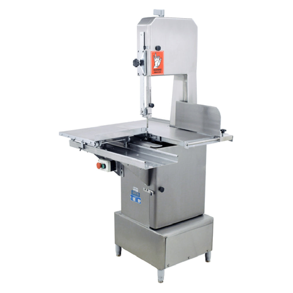 Omcan 45978 30 Inch Electric Meat Bone Saw Floor Model 98 Inch Blade