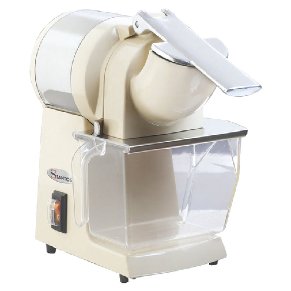 Omcan 40619 10 Inch Electric Grater Cheese with Plastic Drawer 110 lbs Hour