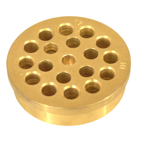 Omcan 13408 2.9mm Brass Linguine Pasta Die for Commercial Use