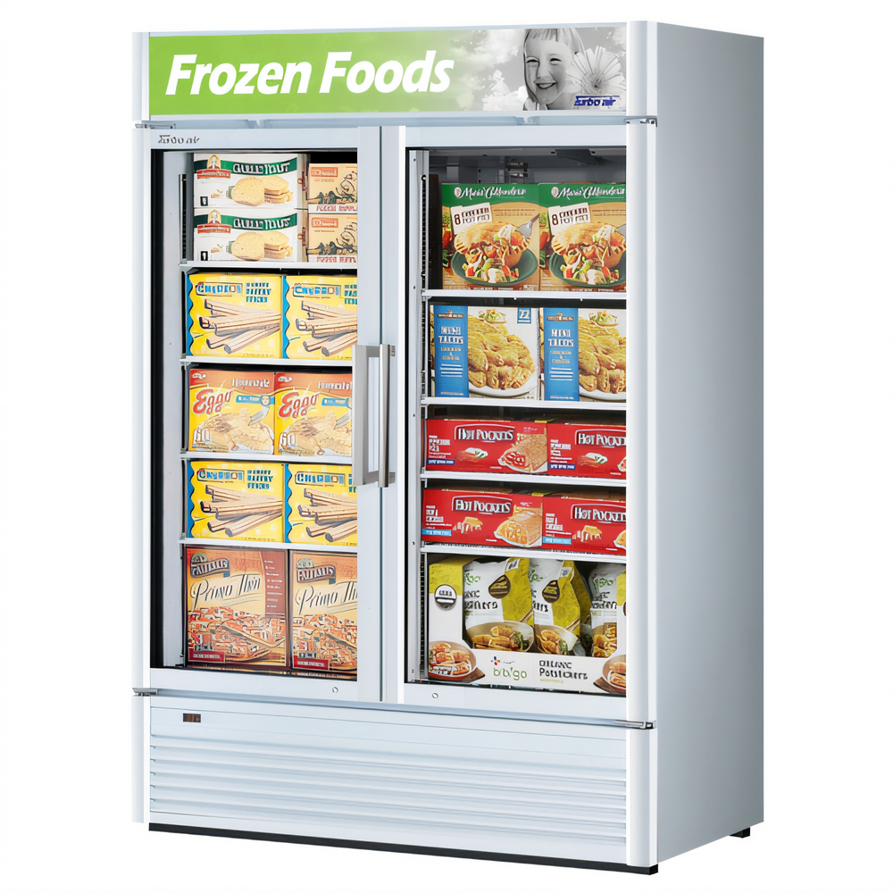 Turbo Air TGF-47SD-N Super Deluxe Glass Door Merchandisers