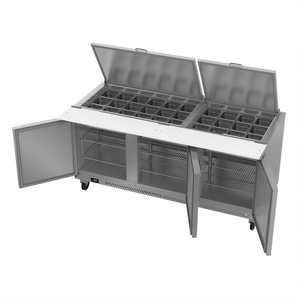 Victory VSP72HC-30B UltraSpec™ Refrigerated Prep Tables