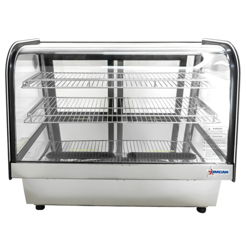 Omcan 48887 37 Inch Refrigerated Showcase Drop-in Stainless Steel 3.95 cu.ft
