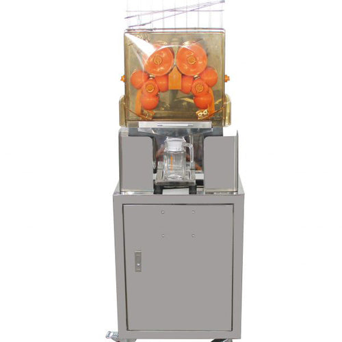 Omcan 44289 12 to 23 Inch Orange Juice Extractor Stand Polypropylene Bucket Stainless Steel