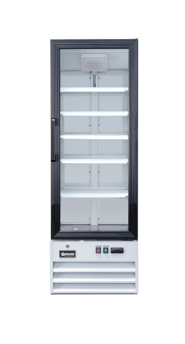 Omcan 50033 21 Inch Refrigerator Reach-in Display 9.1 cu.ft One-section