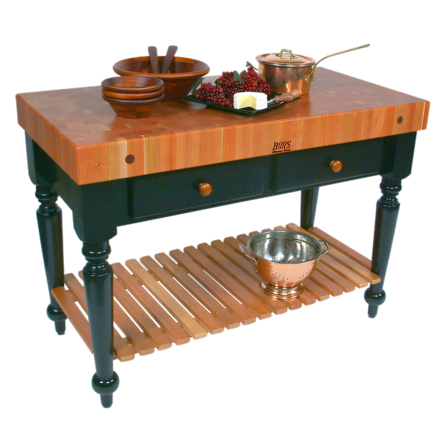 John Boos RN-LR04-SSL Rouge et Noir Stainless Steel Prep Tables