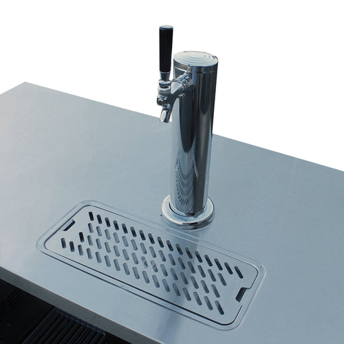 Migali C-DD23-1-HC 23" 1 Column Draft Beer Cooler, 1 Keg, 7.0 cu. ft.