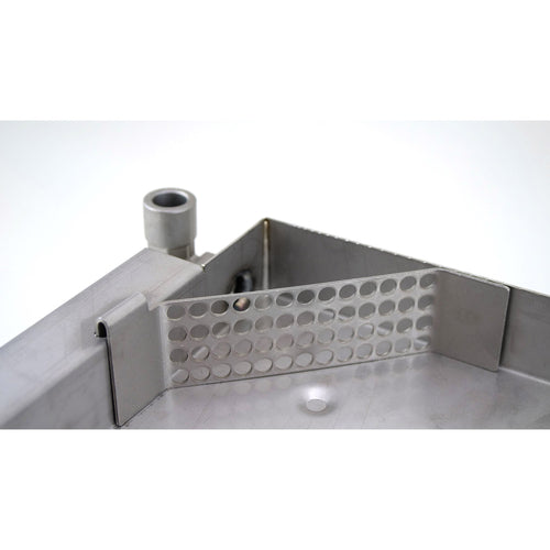 Alto-Shaam 14813 - Drip Pan, with drain, stainless steel